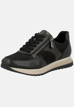 Bekväm sneaker i skinn