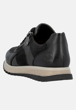 Bekväm sneaker i skinn