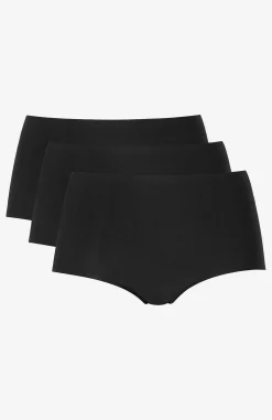 Bekväm trosa med hög midja 3-pack