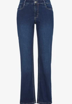 Bekväma stretchjeans med rakt ben