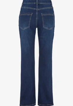 Bekväma stretchjeans med rakt ben