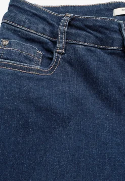 Bekväma stretchjeans med rakt ben