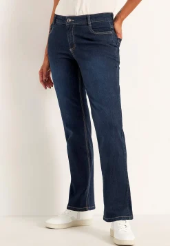 Bekväma stretchjeans med rakt ben