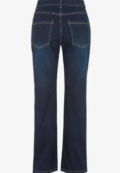 Bekväma stretchjeans med rakt ben