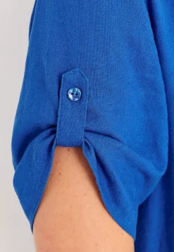 Blus i linnemix