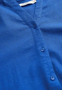 Blus i linnemix