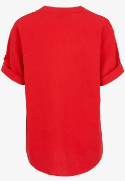 Blus i linnemix