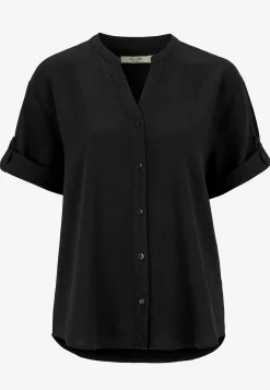 Blus i linnemix