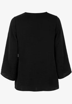 Blus med knytband