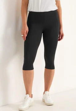 Caprileggings i trikå