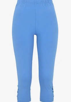 Caprileggings med fina detaljer 2-pack