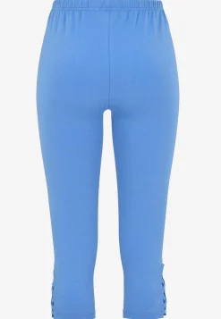 Caprileggings med fina detaljer 2-pack