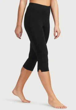 Caprileggings med sidoslitsar
