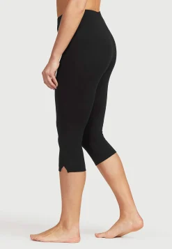 Caprileggings med sidoslitsar