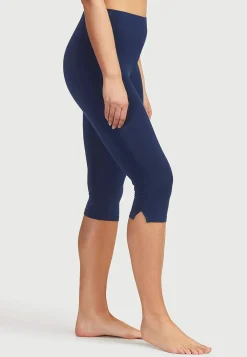 Caprileggings med sidoslitsar
