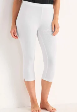 Caprileggings med sidoslitsar
