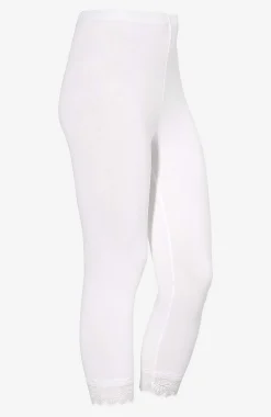 Caprileggings med spets susanne
