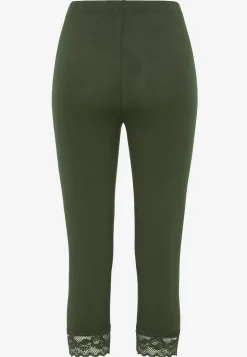 Caprileggings med spets susanne
