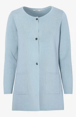 Cardigan i bomull