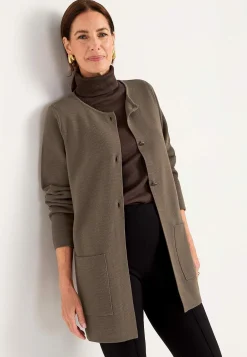 Cardigan i bomull