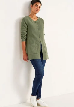 Cardigan i bomull