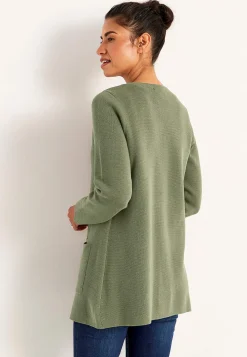 Cardigan i bomull