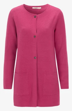 Cardigan i bomull