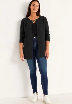 Cardigan i bomull