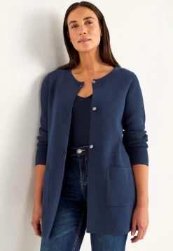Cardigan i bomull