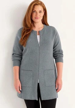 Cardigan med dragkedja
