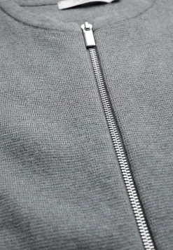 Cardigan med dragkedja
