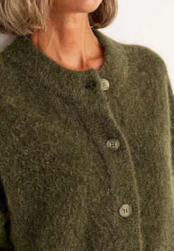 Cardigan Premium i mohair- och ullblandning
