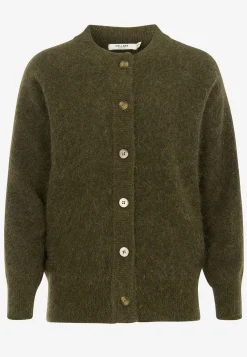 Cardigan Premium i mohair- och ullblandning