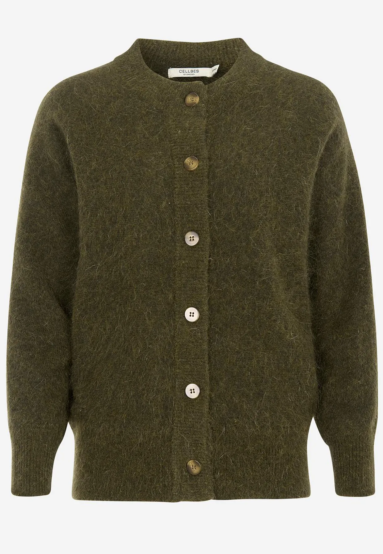 Cardigan Premium i mohair- och ullblandning