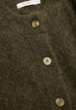 Cardigan Premium i mohair- och ullblandning