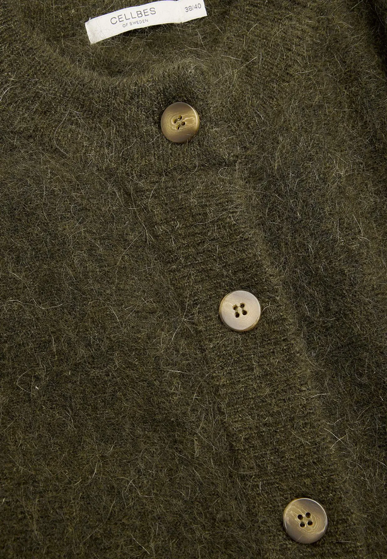 Cardigan Premium i mohair- och ullblandning