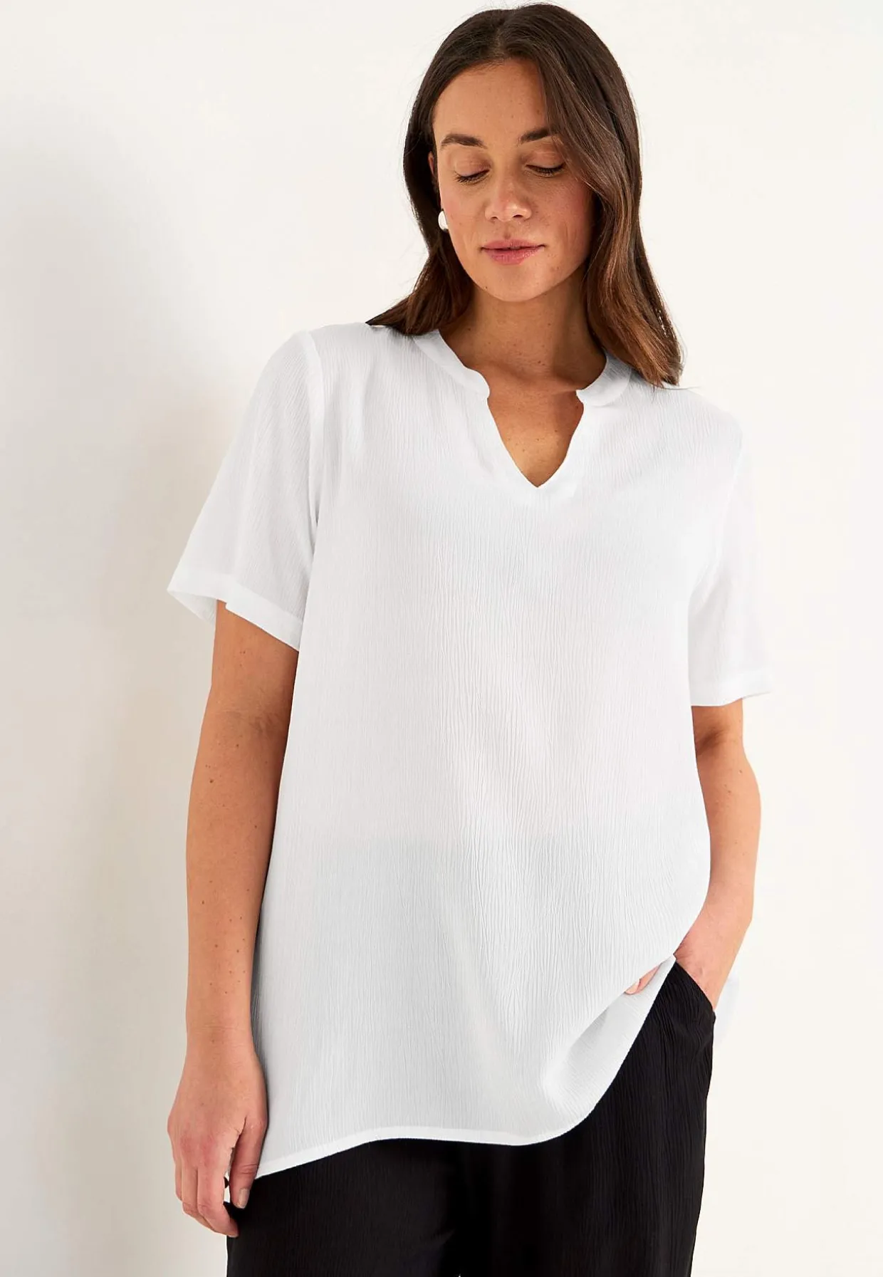 Crepe tunika
