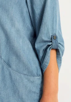 Denimtunika med fickor