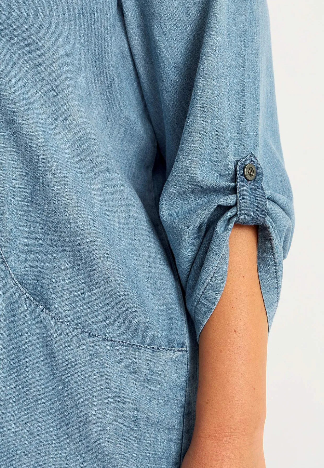 Denimtunika med fickor