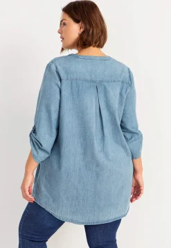 Denimtunika med fickor