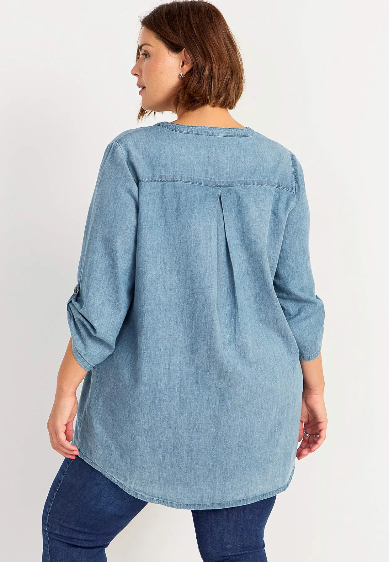 Denimtunika med fickor