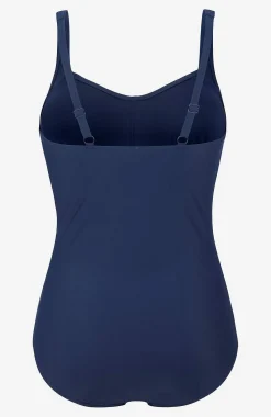Draperad shapingbaddräkt