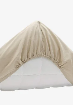 Dra-på-lakan i ekologisk bomull