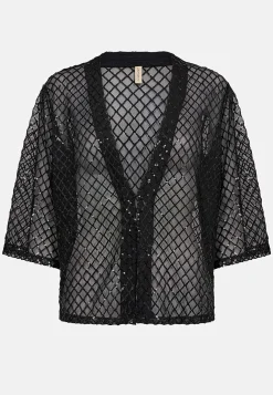 Elegant innejacka med paljetter
