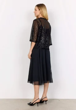 Elegant innejacka med paljetter