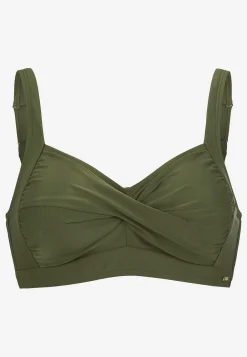 Enfärgad, bygellös bikini-bh Nerja