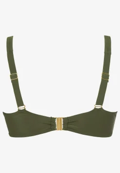 Enfärgad, bygellös bikini-bh Nerja