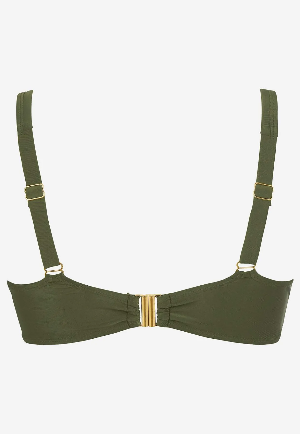 Enfärgad, bygellös bikini-bh Nerja