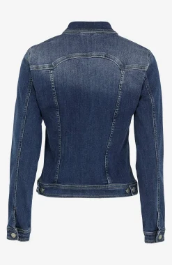 Figursydd jeansjacka