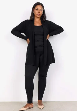 Finstickad cardigan